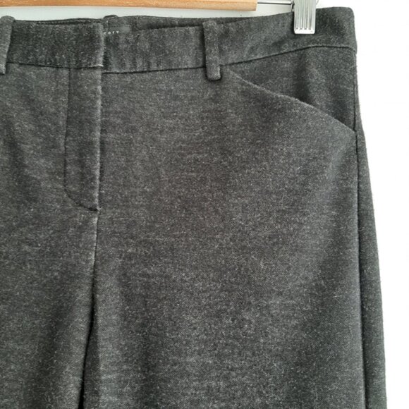 THEORY Taye K Jackson Comfy Stretch Skinny Trousers Dress Pants Gray Sz 10 - Picture 6 of 16